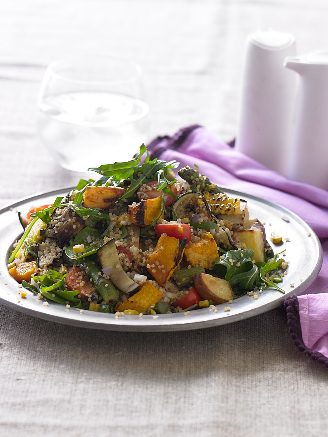 Quinoa Salad w/Grilled Veggies