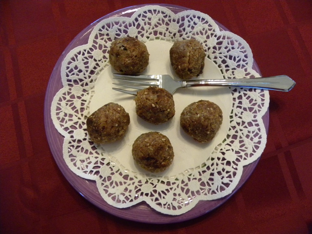 Gluten-Free Vegan Brown Rice Meatballs