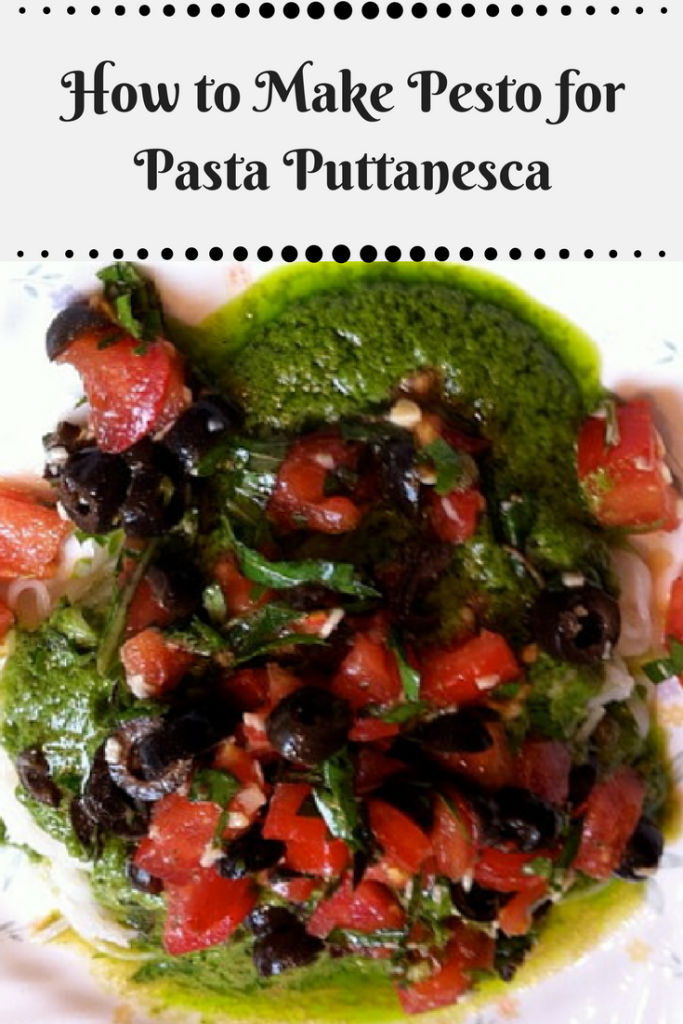 How to Make Pesto for Pasta Puttanesca