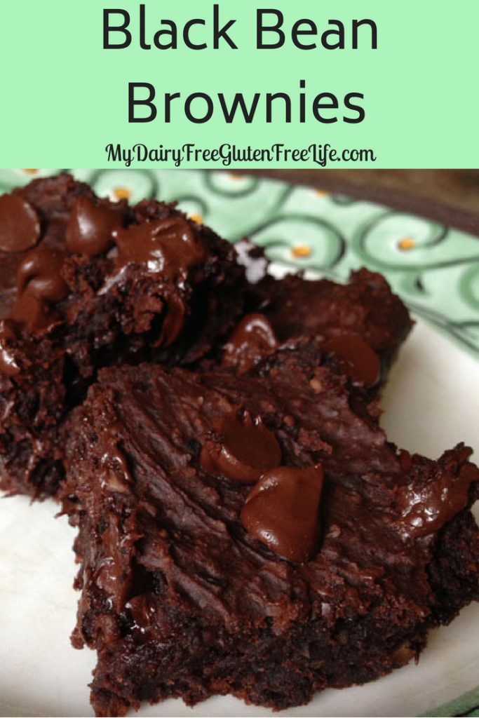 Black Bean Brownies, Vegan Gluten Free Flourless