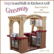 WIN this fabulous Step2 Children’s Walk-In Kitchen & Grill   Enter Now: