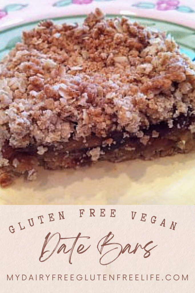 Vegan Gluten Free Date Bars
