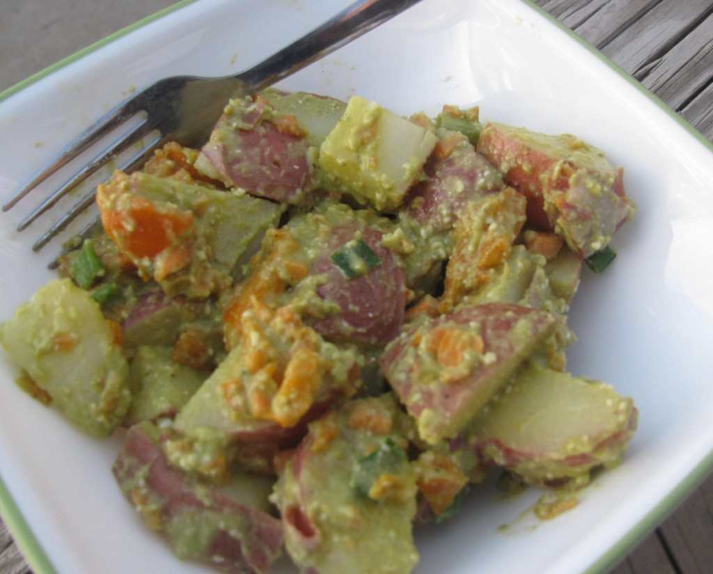 Pesto Vinaigrette Potato Salad