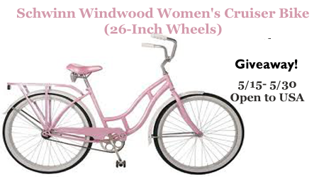 Schwinn Windwood Women’s Cruiser Bike Giveaway
