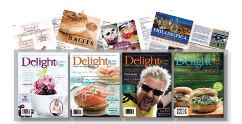 #Win 1 year of Delight Gluten Free Magazine & MORE!  Enter below: