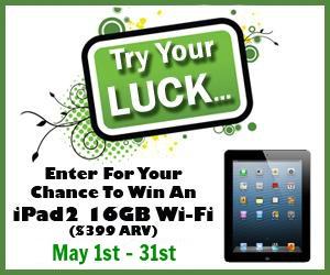 iPad 2 16GB ($399 arv) Giveaway