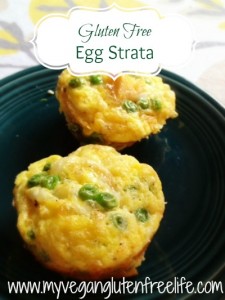 This Easy Cheesy Veggie Egg Strata recipe is so simple to whip up, and can be fully assembled the night before so all you have to do in the morning is pop it in the oven.
