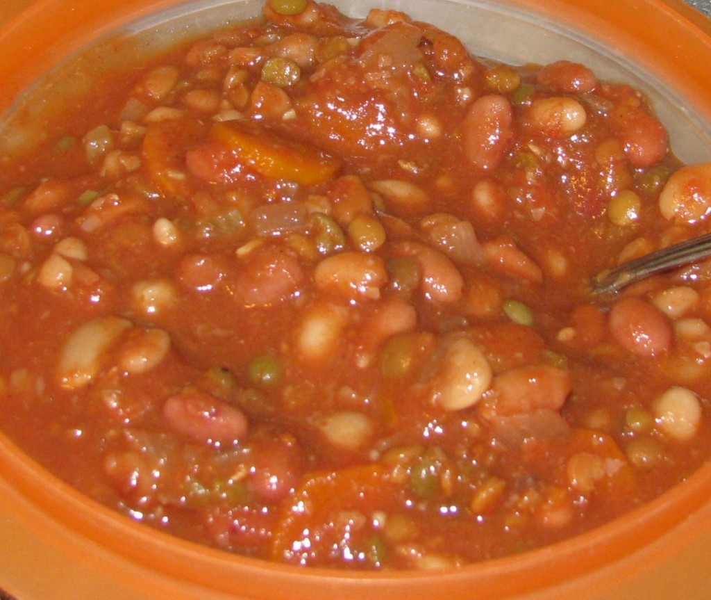 Vegan Slow Cooker 15 Bean Soup