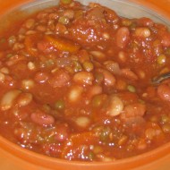 Vegan Slow Cooker 15 Bean Soup