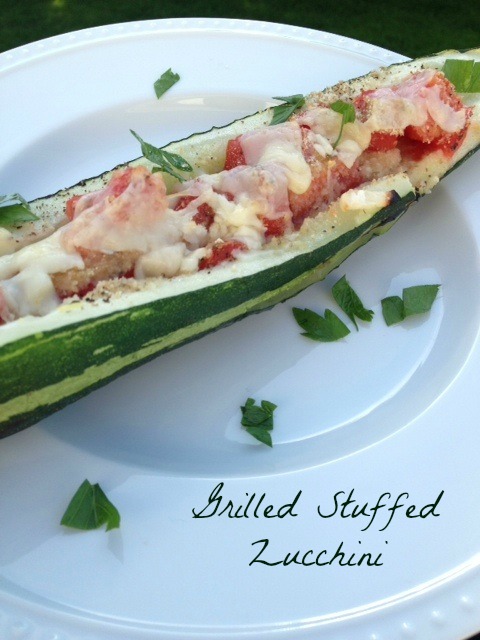 Grilled Stuffed Zucchini Recipe