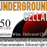 $100 in GC for WINE from Underground Cellar & Mission Giveaway