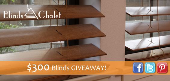 blinds chalet prize