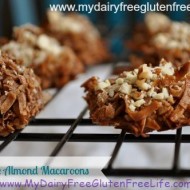 Dairy & Gluten Free Chocolate Almond Macaroon