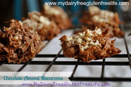 Dairy & Gluten Free Chocolate Almond Macaroons