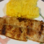 Spicy Tilapia with Polenta