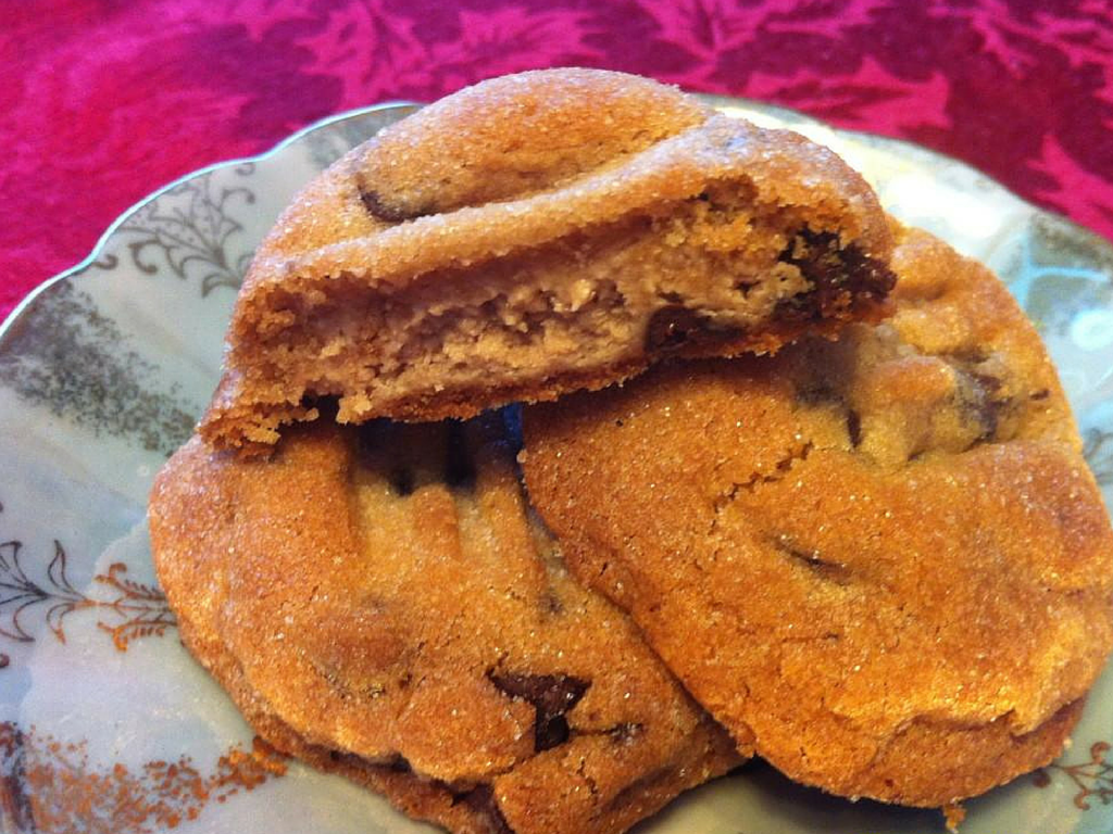 Peanut Choc-Chip Burst Cookie Recipe