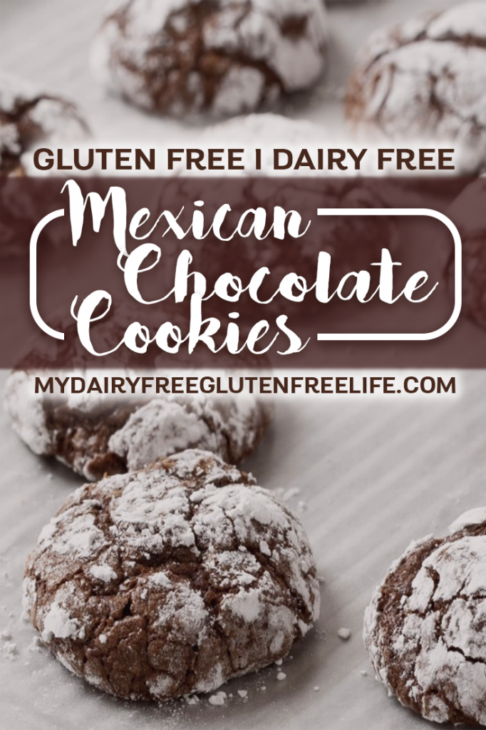 Mexican Chocolate Cookies Recipe, Gluten-Free & Dairy-Free | Gluten Free Chocolate Cookies | Easy Cookie Recipe | Dairy Free Gluten Free Dessert | Easy Holiday Cookies