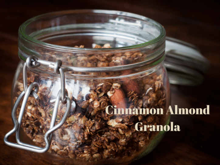 Cinnamon Almond Granola Recipe