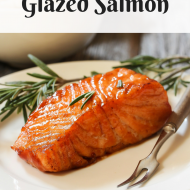 Glazed Broiled King Salmon Recipe