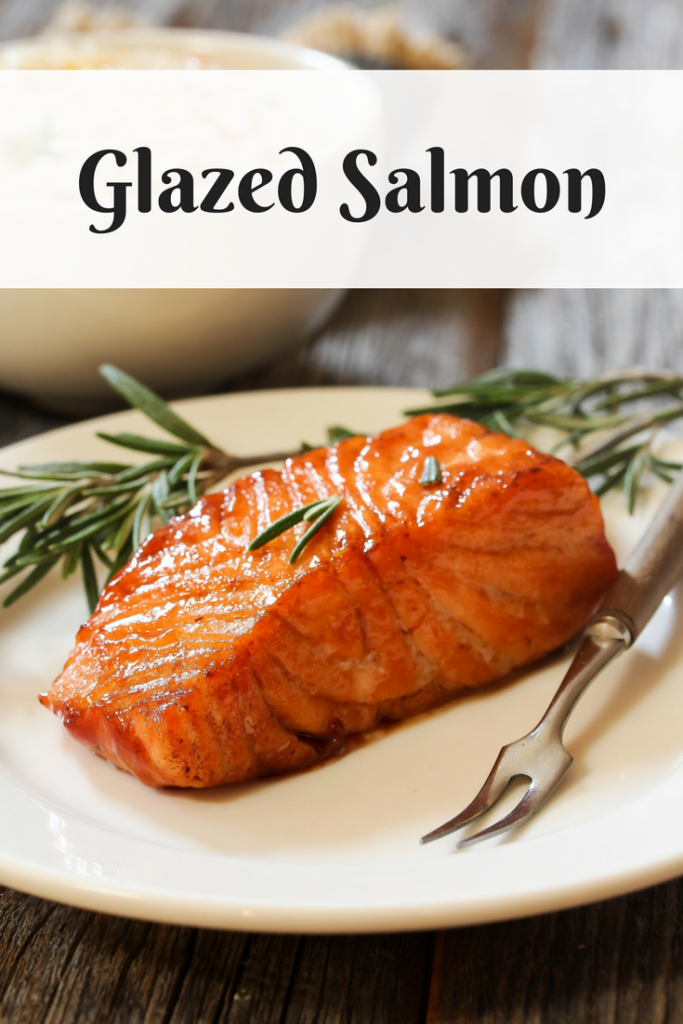 Glazed Broiled King Salmon Recipe