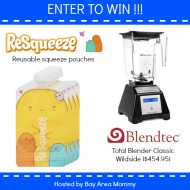 Blendtec Giveaway with ReSqueeze pouches