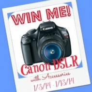 Who wants to Win a Canon DSLR?