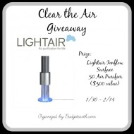 Lightair Ionflow 50 Surface Clear the Air Giveaway