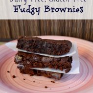 Dairy-Free & Gluten-Free Fudgy Brownies