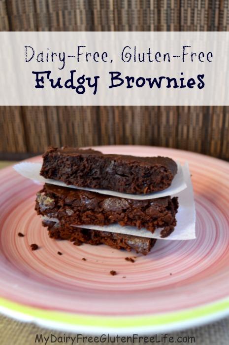 Dairy-Free & Gluten-Free Fudgy Brownies