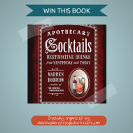 Apothecary Cocktails Giveaway: Hard Spiral Bound Book