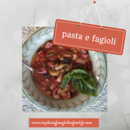 Easy One Pot Recipes:  pasta e fagioli