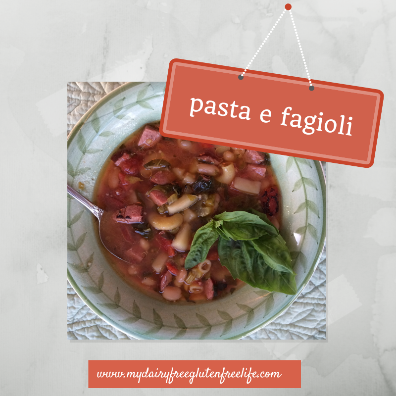 Easy One Pot Meals Recipe:  pasta e fagioli