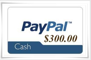 Welcome to the $300 Cash Giveaway!