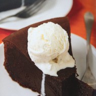 Dark Chocolate Dreams Flourless Cake