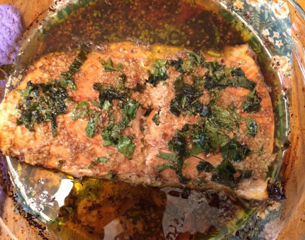Broiled Mediterranean Salmon Recipe