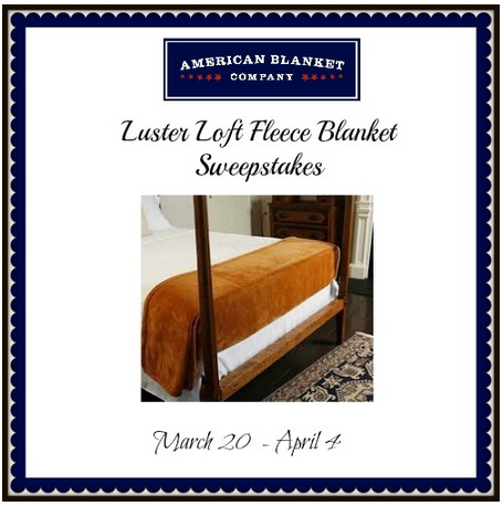 Luster Loft Fleece Blanket Giveaway