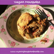 Beyond Meat Beef-Free Crumbles Review & Recipe for Vegan Eggplant Moussaka
