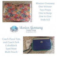 Win & Give Coach Bags with @MadameDeals and #MissionGiveaway