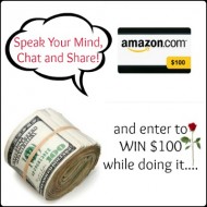 $100 Amazon Gift Card or Cash Giveaway