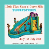 Little Tikes Slam ‘N’ Curve Slide Giveaway