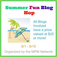 $25 Starbucks GC Summer Fun Blog Hop