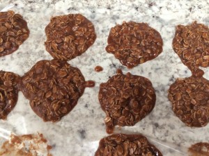 These Gluten-Free, Dairy-Free & Nut-Free No Bake Chocolate Cookies are super easy to make. Double the recipe to feed a large crowd..