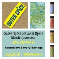Outer Spice Natural Spice Blends Giveaway