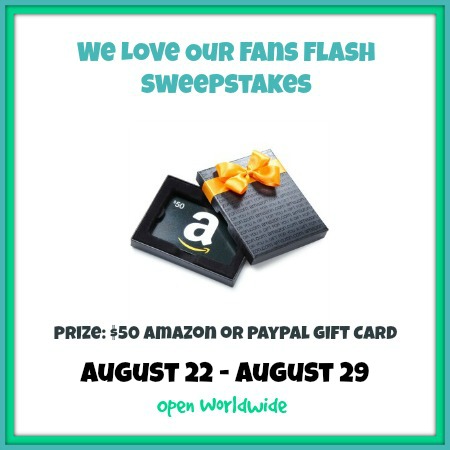 We Love Our Fans Flash Giveaway