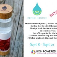 Define Bottle Infuser Giveaway ( RV $107 )