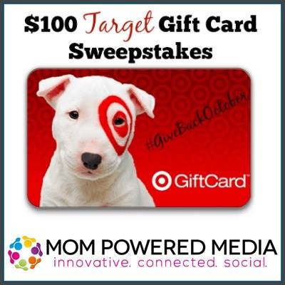 $100 Target Gift Card Giveaway #GiveBackOctober