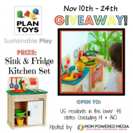 Sink & Fridge Kitchen Set for Kids Giveaway