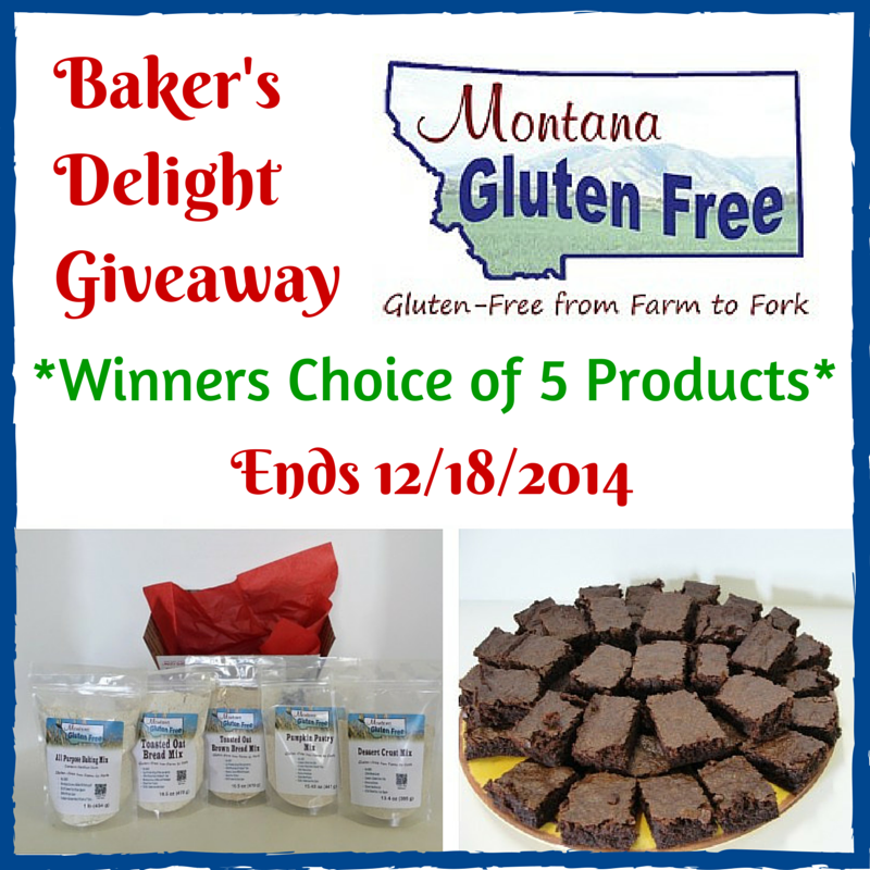 Baker's Delight Giveaway from Montana Gluten Free