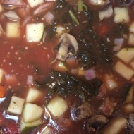 Slow Cooker Minestrone Soup