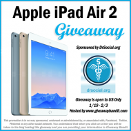 Apple iPad Air 2 Giveaway